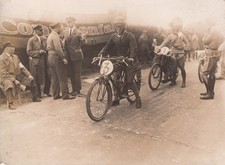Bergrennen Motorrad  - Foto