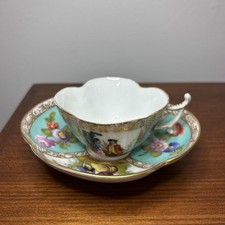 Carl Thieme Potschappel  4 Passig sammeltasse  Vor 1900  Kleine Tasse