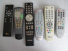 Konvolut Fernbedienungen SAT TV Kabel-BW D-Box Sky Master LG Ersatzteile Defekt