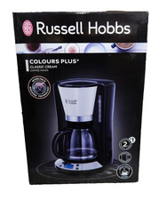 RUSSELL HOBBS 24033-56 RH COLOURS CLASSIC CREAM DIG. GLAS Kaffeemaschine Creme