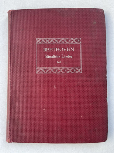 Noten beethoven sämtliche - beethoven.,