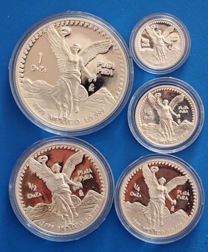 5stk silber libertad - 5stk,