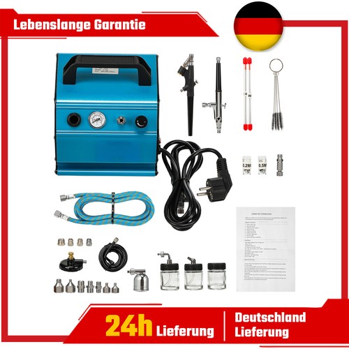 Airbrush kompressor komplett - kompressor,