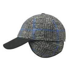 Bugatti Spider Web Earflap Basecap - Herren Schirmmütze Wollmütze Ohrenklappen