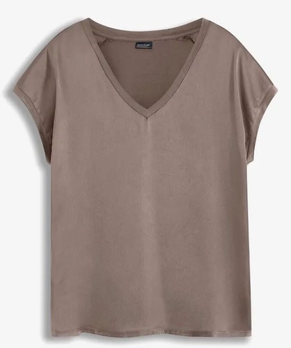 Damen shirt taupe braun - damen,