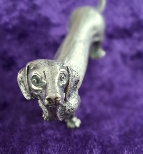 Antike tierfigur 800er - antike, silber
