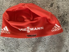 ADIDAS  DSV  SKIMÜTZE, GRÖSSE XL, rot/ weiß, komplett gefüttert 