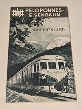 Peloponnes Eisenbahn Greece