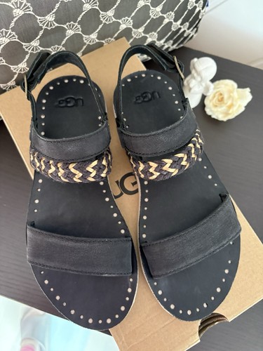 Ugg leder riemchen - leder, sandalen-