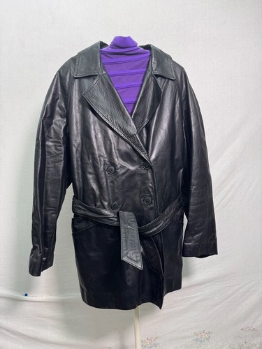 Vintage leder joe - vintage, schwarz