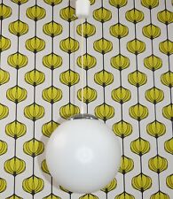Kugel Lampe Bauhaus Hängelampe schlicht weiß Glas Deckenlampe retro panton bowl