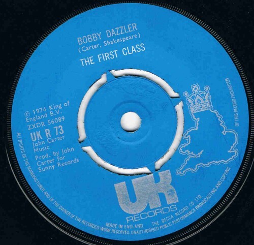 First class bobby - bobby, dazzler