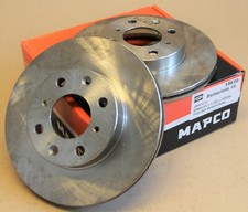 Bremsscheibensatz (2 Stück) vorn Honda Civic IV / Civic II Shuttle / CRX I / II