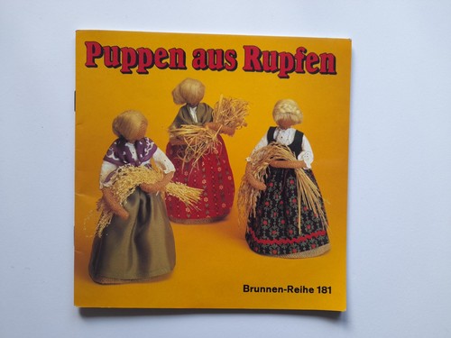 Puppen aus rupfen - puppen, v.
