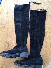 Overknee Stiefel schwarz Gr