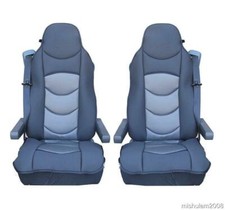 2x Sitzauflage passend für  Actros Accelo Atron Atego Axor Antos LKW