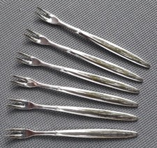 6 x WMF Cocktailgabeln aus