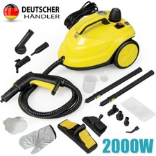 NEU 2000W Profi Dampfreiniger Reinigungsmaschine 13 Zubehör 1,8L Tank Dampfbesen