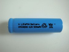 IFR 14500 AA 500mAh 3,2V