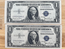 1935 US $ 1 ONE DOLLAR SILBER