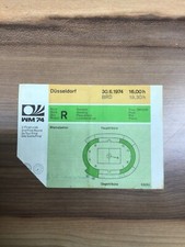 Ticket Eintrittskarte WM World