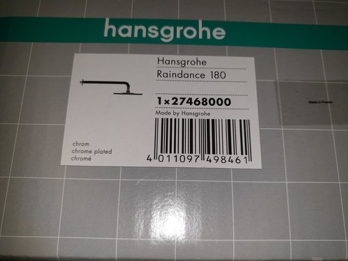 Hansgrohe raindance - hansgrohe,