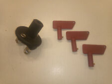 100A Batterie-Hauptschalter Trennschalter mit 3 Schlüsseln Lastschalter