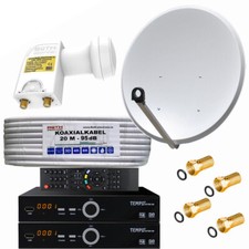 2 Teilnehmer Sat-Anlage 80cm