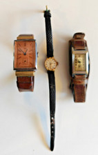 3 Uhren Rika Sappho Epora Novoris mechanisch Handaufzug Armbanduhr Vintage def.