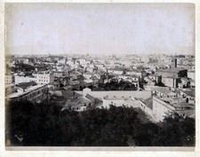 1880 roma panorama di - panorama,