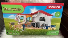 SCHLEICH Farm World | Tierarzt Praxis mit Haustieren 42502