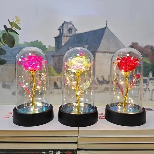 Ewige rose glas led für - ewige,