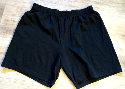 Schwarze kurze sporthose - schwarze,