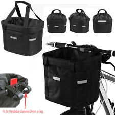 Faltbarer Fahrradkorb Vorne Lenkerkorb Einkaufstasche Abnehmbar Wasserdicht DE