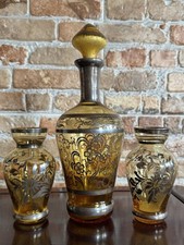 Vintage Murano Bernstein Glas