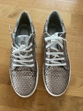 THE NO ANIMAL BRAND Vegan Schnürer Reiß Sneaker Damen Schuhe Bronze Gr. 40