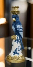 Kerzenleuchter Papagei Barock