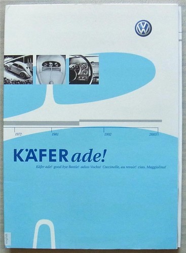 Volkswagen käfer kafer ade - kafer,