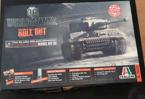 Tiger panzer modell italeri - panzer,