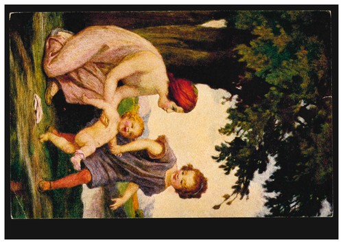 Künstler v zumbusch - künstler-ak, l.