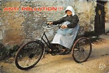 Anti Verunreinigung - Oma Über Sein Fahrrad - Im Urlaub - Humor