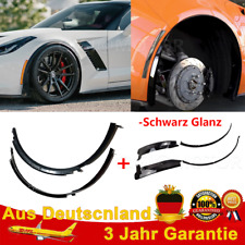 Für Corvette 2014-19 C7 GS Z06 ZR1 Schwarz Radlaufblenden Flares Kotflügel 4Pacs