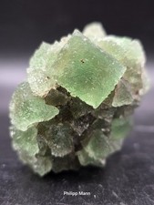 Fluorit Zonar grün gelb aus