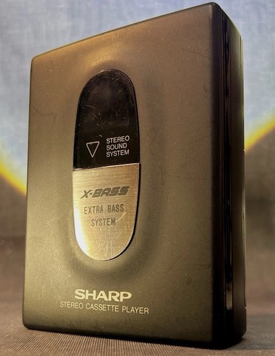 Sharp walkman kassette - kassette, stereo