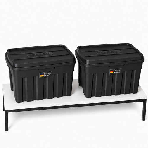 Aufbewahrungsbox stapelbox - 2x,