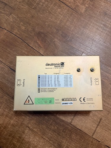 Deutronic typ dvs - d/c, typ: