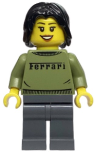 Lego minifig sc121 ferrari - minifig,