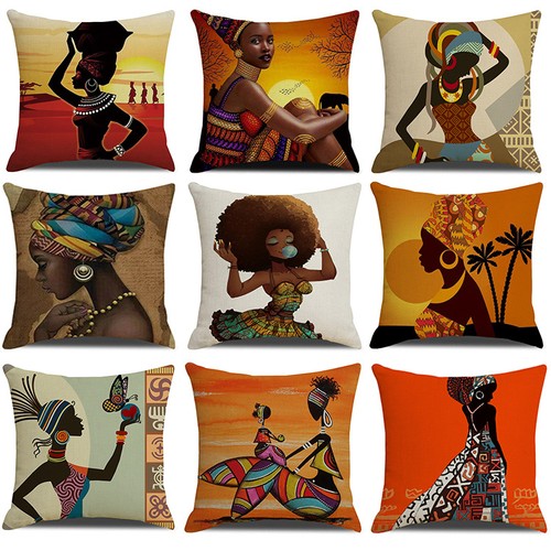 Kissenbezug afrikanische kunst - kissenbezug,