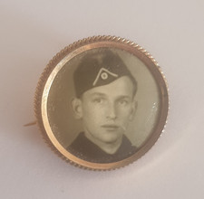 WK2 Patriotischer Schmuck Brosche 1939 1945 Andenken Foto Brosche