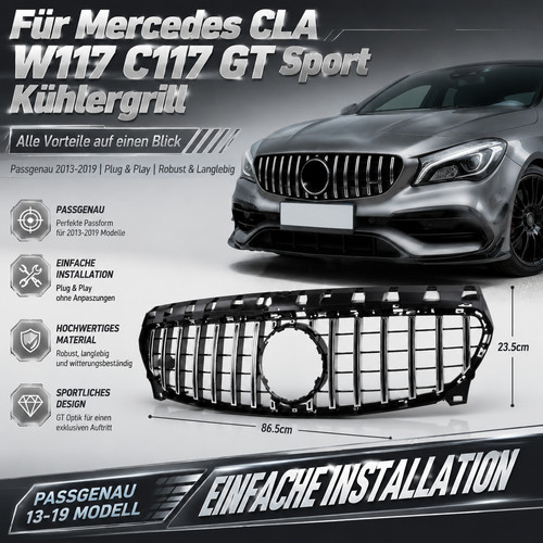 Für mercedes cla w117 - mercedes, gt